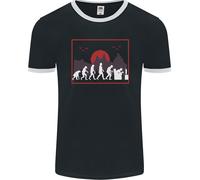 Evolution Of A Gamer Gioco Video Games Uomo Ringer Fotl