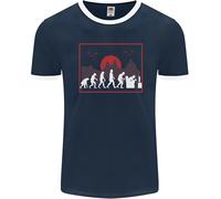 Evolution Of A Gamer Gioco Video Games Uomo Ringer Fotl