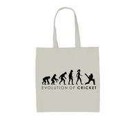 Evolution Of Donna Cricket - Borsa Tote IN Tela - Ashes Coppa Del Mondo