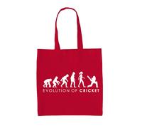 Evolution Of Donna Cricket - Borsa Tote IN Tela - Ashes Coppa Del Mondo
