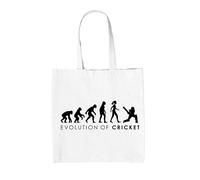 Evolution Of Donna Cricket - Borsa Tote IN Tela - Ashes Coppa Del Mondo