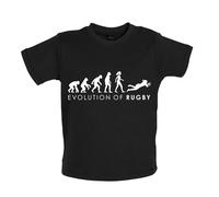 Evolution Of Donna Rugby - T-Shirt / Body - League Union Nazionali Sei 6