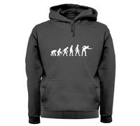 Evolution of Man Snooker Felpa Uomo Donna Hoodie Pullover 147 Crucible Ronnie
