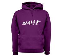 Evolution of Man Snooker Felpa Uomo Donna Hoodie Pullover 147 Crucible Ronnie