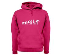 Evolution of Man Snooker Felpa Uomo Donna Hoodie Pullover 147 Crucible Ronnie