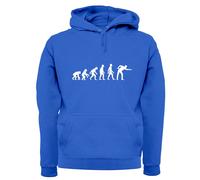 Evolution of Man Snooker Felpa Uomo Donna Hoodie Pullover 147 Crucible Ronnie