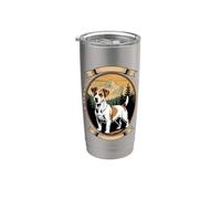 Evolution Of The Jack Russell Terrier Bicchiere termico in acciaio inox doppia parete