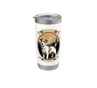 Evolution Of The Jack Russell Terrier Bicchiere termico in acciaio inox doppia parete