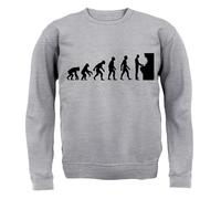 Evolution Of Uomo Arcade Gamer - Bambini Felpa/Maglione - Gioco Fruttato Frutta