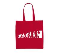 Evolution Of Uomo Arcade Gamer - Borsa Tote IN Tela - Gioco Fruttato Macchina