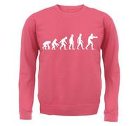 Evolution Of Uomo Boxe - Adulti Felpa/Maglione - Scatola Anello Love Fan Sport