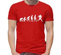 Evolution Of Uomo Football Americano - T-Shirt - Player Sport Squadra Amore