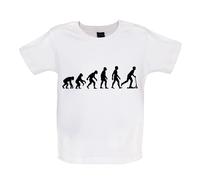 Evolution Of Uomo Micro Scooter - Bambino T-Shirt / Body - Rider Scooting Scoot