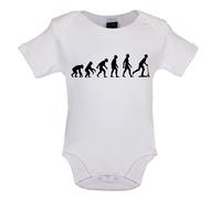 Evolution Of Uomo Micro Scooter - Bambino T-Shirt / Body - Rider Scooting Scoot