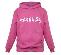 Evolution Of Uomo Mountain Bike - Bambini Felpa con Cappuccio Trail Bicicletta