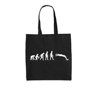 Evolution Of Uomo Nuoto - Borsa Tote IN Tela - Nuotatore Colpo Love Piscina