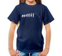 Evolution Of Uomo Pesca - T-Shirt - Pesce Pesca Asta Pescatore