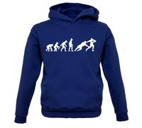Evolution Of Uomo Rugby - Bambini Felpa con Cappuccio Player Union League 6 Sei