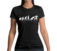 Evolution Of Uomo Rugby - Donna T-Shirt - 6 Nazionali Sei League Union