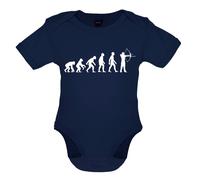 Evolution Of Uomo Tiro Con L'Arco - Bambino T-Shirt / Body - Arciere Love Hobby