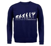 Evolution Of Woman Felpa Ginnastica Unisex Bambini Cotone 100%