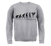 Evolution Of Woman Felpa Ginnastica Unisex Bambini Cotone 100%