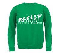 Evolution Of Woman Felpa Ginnastica Unisex Bambini Cotone 100%