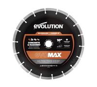 Evolution Power Tools - EVOMAX 260 mm Cordless Specifico, Premium Diamond Ultra Sottile Kerf, Lama UTS per legno, metallo e plastica, lame più durature rispetto al 40% in più di tagli per carica