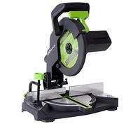 Evolution Power Tools F210CMS - Troncatrice con taglio multiuso multi-materiale, taglia legno, metallo, plastica e altro, lama TCT inclusa, compatta e potente (1200 W, 230 V, 210 mm)