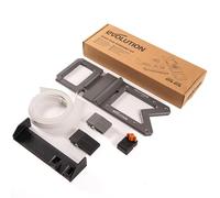 Evolution Power Tools Kit di accessori per binari, guide per sega circolare, kit di accessori: 1 x cavo e guida tubo, 1 x binario quadrato, 1 x arresto sega, 2 x strisce di taglio da 1,4 m