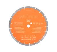Evolution Power Tools - Lama diamantata di alta qualità, 30,5 cm, per sega a disco, sega per calcestruzzo, albero da 1 pollice, alta concentrazione di diamante, lama diamantata segmentata per