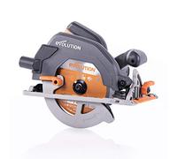 Evolution Power Tools R185CCS 7-1/4" TCT sega circolare multi-materiale, 7-1/4", arancione