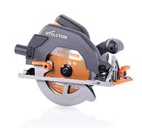 Evolution Power Tools - R185CCSX+ Sega Circolare Multi-Materiale 185 mm Compatibile con Binario Guida (Pacchetto Plus con Custodia da Trasporto), 230 V