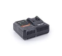 Evolution Power Tools R18RCH-Li1 Caricatore singolo rapido per batterie Li-Ion EXT 18V, compatibile con Erbauer ed Evolution, adatto a seghe e trapani, batteria non inclusa, 18V
