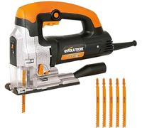 Evolution Power Tools Rage 7-S Seghetto multiuso - Taglio su legno, acciaio, plastica e molto altro - 5 lame incluse - 710 W