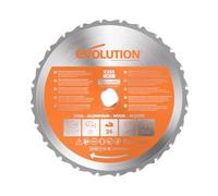 Evolution Power Tools - RAGE Lama Multiuso con Punte al Carburo di Tungsteno 210 mm