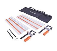 Evolution Power Tools ST1400 Binario per Sega Circolare, 1400 mm. Compatibile Con: Festool, Makita, Bosch, Erbauer, Metabo, Scheppach, Titan