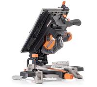 Evolution R8MTS | Sega da tavolo convertibile/da 8-1/4 pollici | Sega multifunzione | Lunetta 0-45° e +/- 45° mitra | Taglio multimateriale: legno, plastica, metallo | Motore compatto e