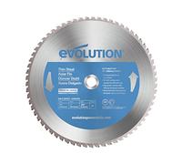 Evolution (T355TCT-90CS) - 355 mm Lama per taglio di acciaio sottile - Lama per metallo con punta in carburo che in pratica non genera surriscaldamento, ronzii o scintille