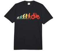 Evolution Trattore Agricoltore Contadino con Cuore e Anima Comfort Colors Adult Heavyweight T-Shirt
