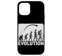 Evoluzione a Archeologo Archeologia Silhouette Custodia per iPhone 12/12 Pro