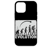 Evoluzione a Archeologo Archeologia Silhouette Custodia per iPhone 12 mini