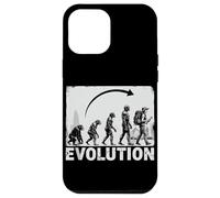 Evoluzione a Archeologo Archeologia Silhouette Custodia per iPhone 12 Pro Max