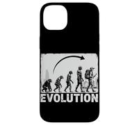 Evoluzione a Archeologo Archeologia Silhouette Custodia per iPhone 14 Plus