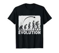 Evoluzione a Archeologo Archeologia Silhouette Maglietta