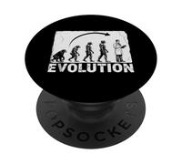 Evoluzione a Doctor Medical Silhouette PopSockets PopGrip Adesivo