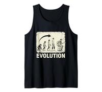 Evoluzione a Guitarist Rock Silhouette Canotta