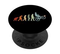 Evoluzione Ciclo Palla Ciclismo Bicicletta Ciclo Artistico Bike PopSockets PopGrip Adesivo