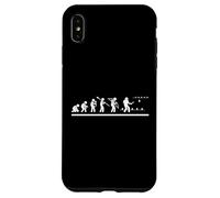 Evoluzione degli scacchi vichinghi divertente Kubb Custodia per iPhone XS Max