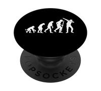Evoluzione del dabbing - Amante del Dabbing PopSockets PopGrip Adesivo
